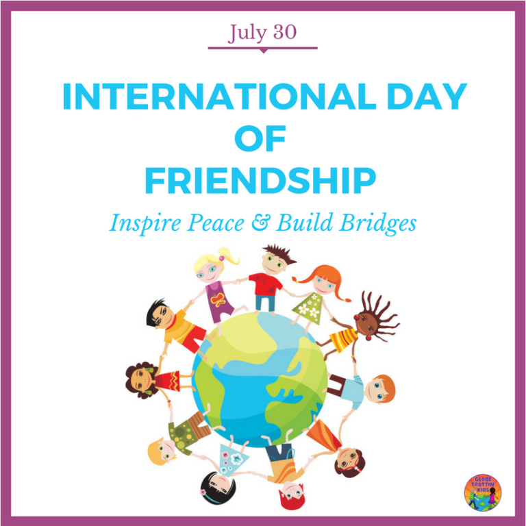 Tag world friendship day Globe Trottin' Kids