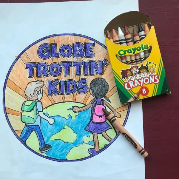 Print, Color & Share - Globe Trottin' Kids