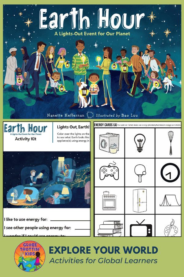 Earth Hour Information & Activities for Kids Globe Trottin' Kids