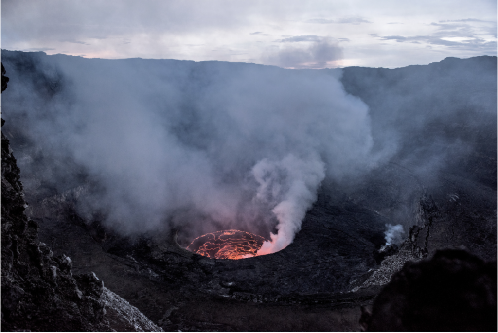 Nyiragongo volcano, DR Congo