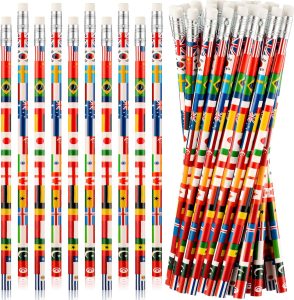 World Flag Pencils